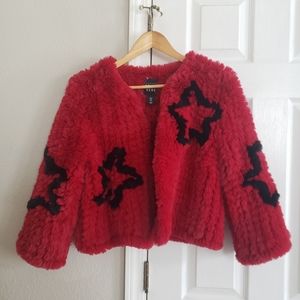 Belle Vere faux fur stars jacket
